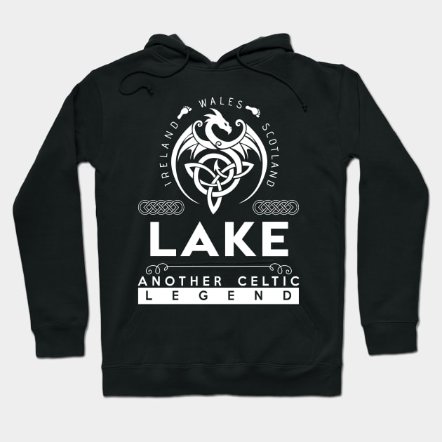 Lake Name T Shirt - Another Celtic Legend Lake Dragon Gift Item Hoodie by harpermargy8920